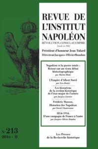 Revue de l’Institut Napoléon : Numéro 214
